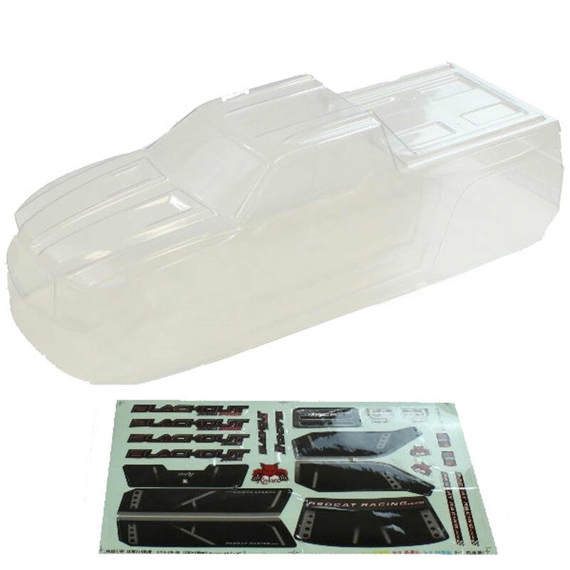 1/10 Truck Body, Clear