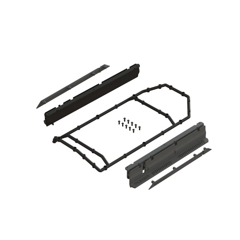 Side Skirt and Support Frame Set