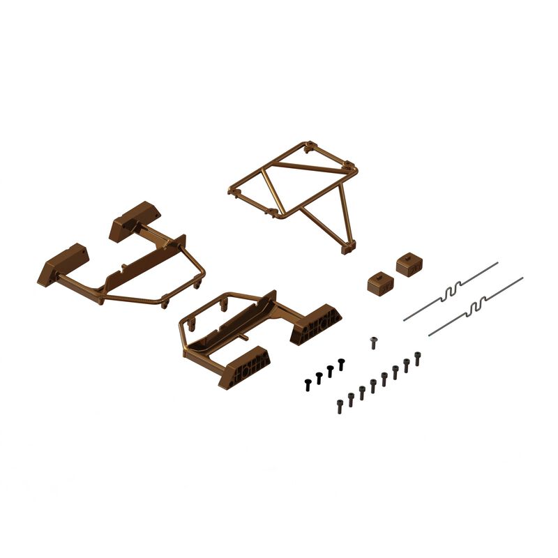 Desert Truck Body Roll Cage Set, Bronze: GROM