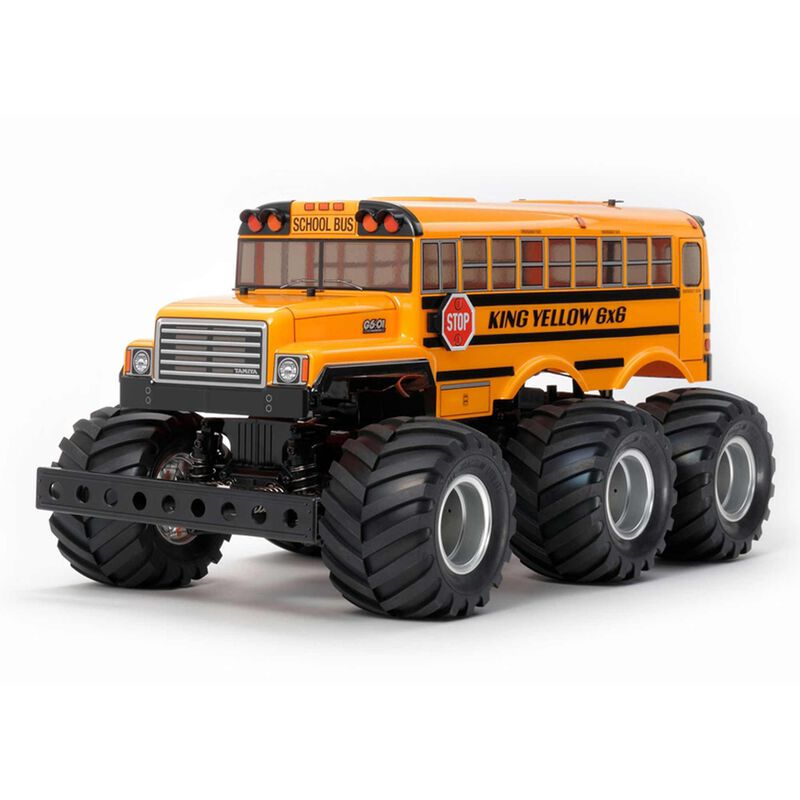 1/18 King Yellow G6-01 6x6 Monster Truck Kit