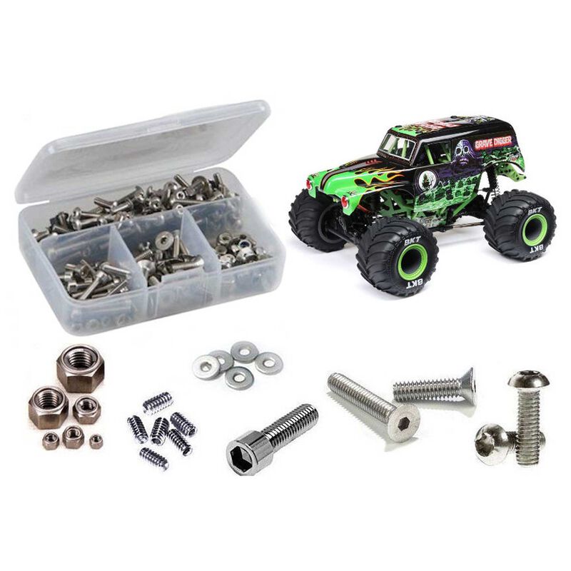 Team Losi 1/18 Mini LMT 4X4 (#LOS01026) Stainless Steel Screw Kit