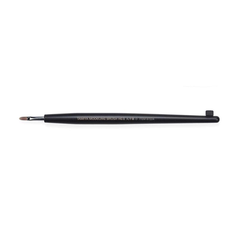 Tamiya Modeling Brush HG II Rounded Flat Brush (Small)