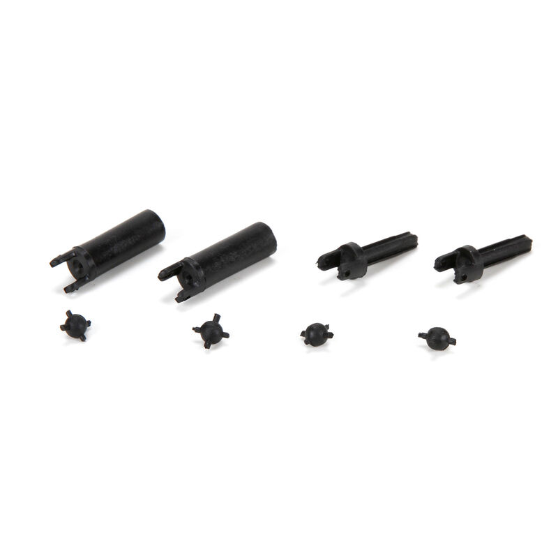 Center Driveshaft Assembly: 1/24 4WD Temper