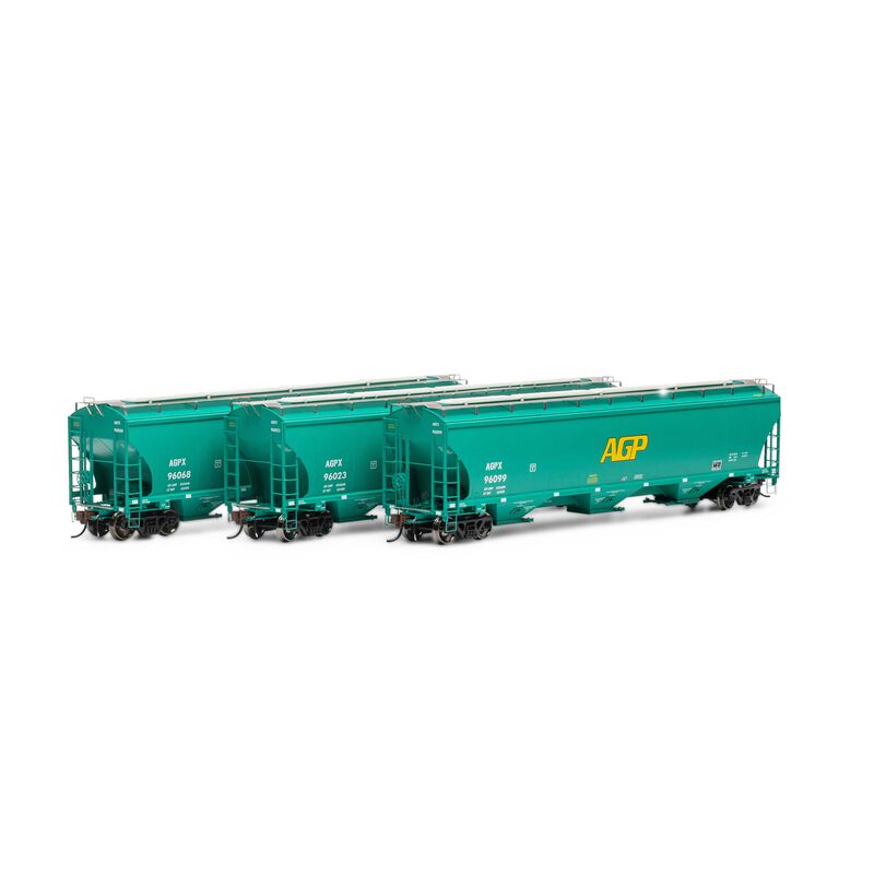 HO Trinity 3-Bay Hoppers, AGPX # 2 (3)