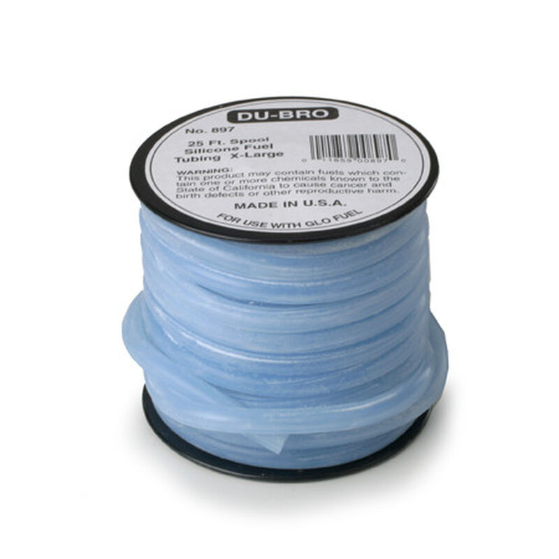 Silicone Fuel Tubing, 5/32, 25'