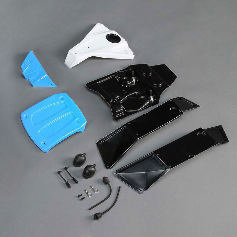 Painted Body Set, Blue: Lasernut U4
