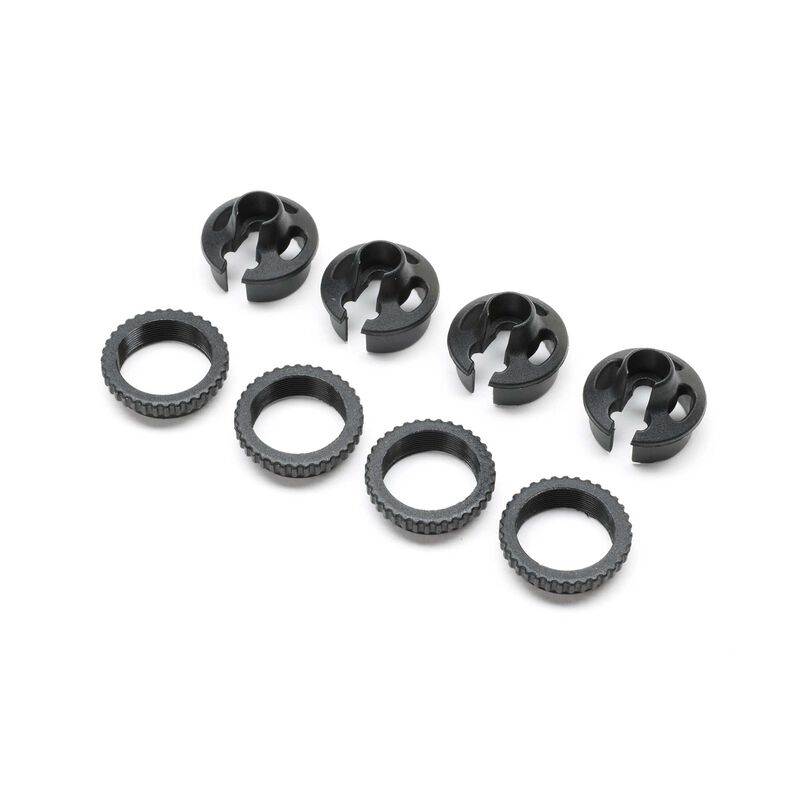 Shock Spring Cup & Collar Set: 22S