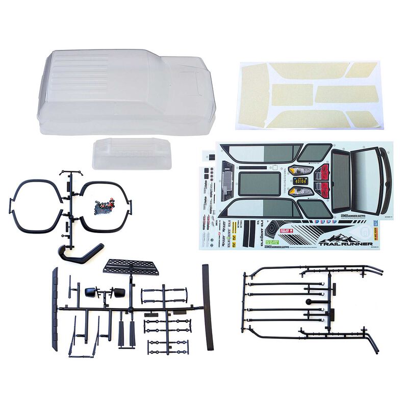 Trailrunner Body Set, clear
