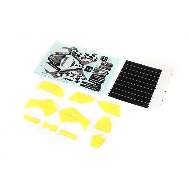 Yellow Plastics with Wraps: PM-MX/SM
