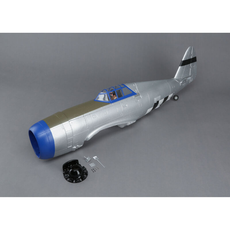 Painted Fuselage with Hatch: P-47 1.2m