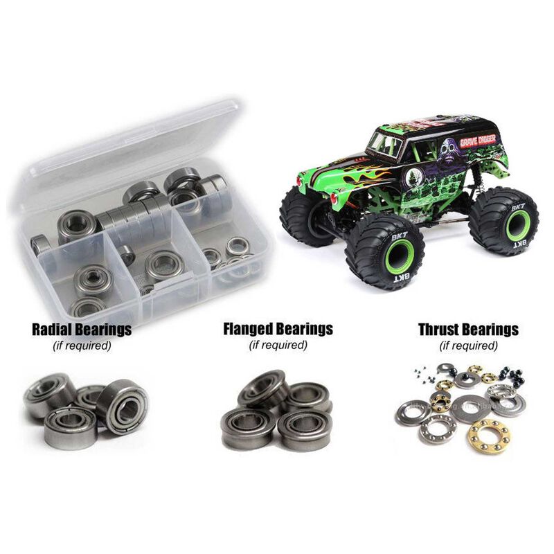 Team Losi 1/18 Mini LMT 4X4 (#LOS01026) Metal Shielded Bearing Kit