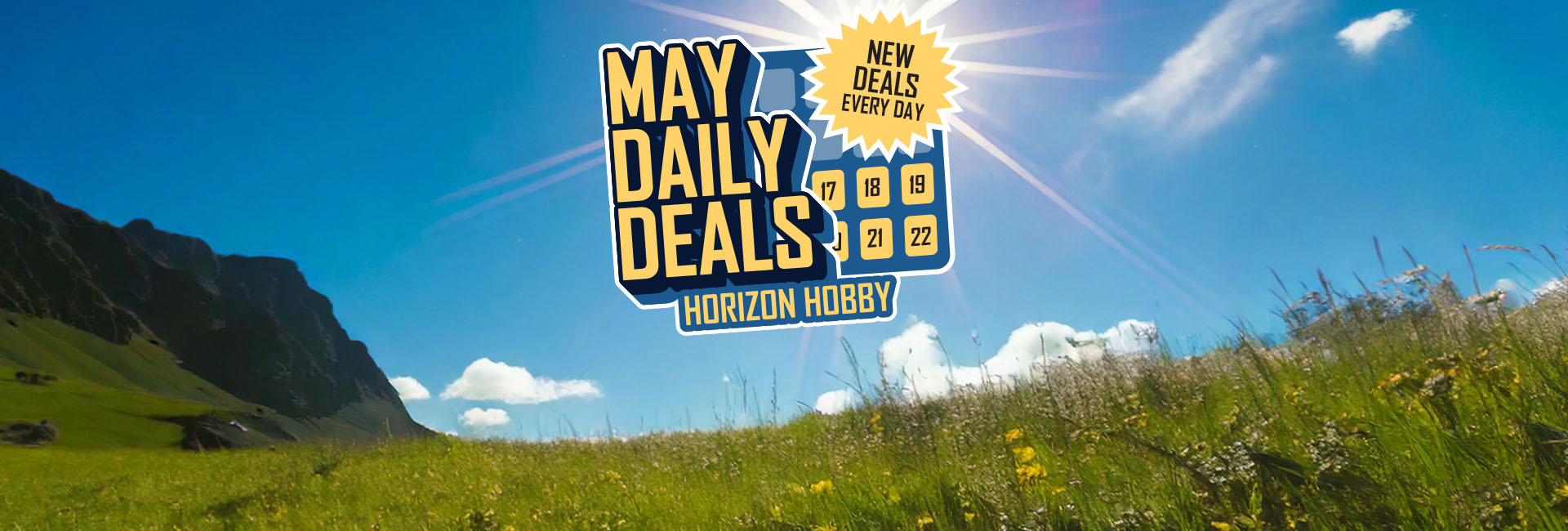 Shop the May Daily Deals Sale now! While supplies last!